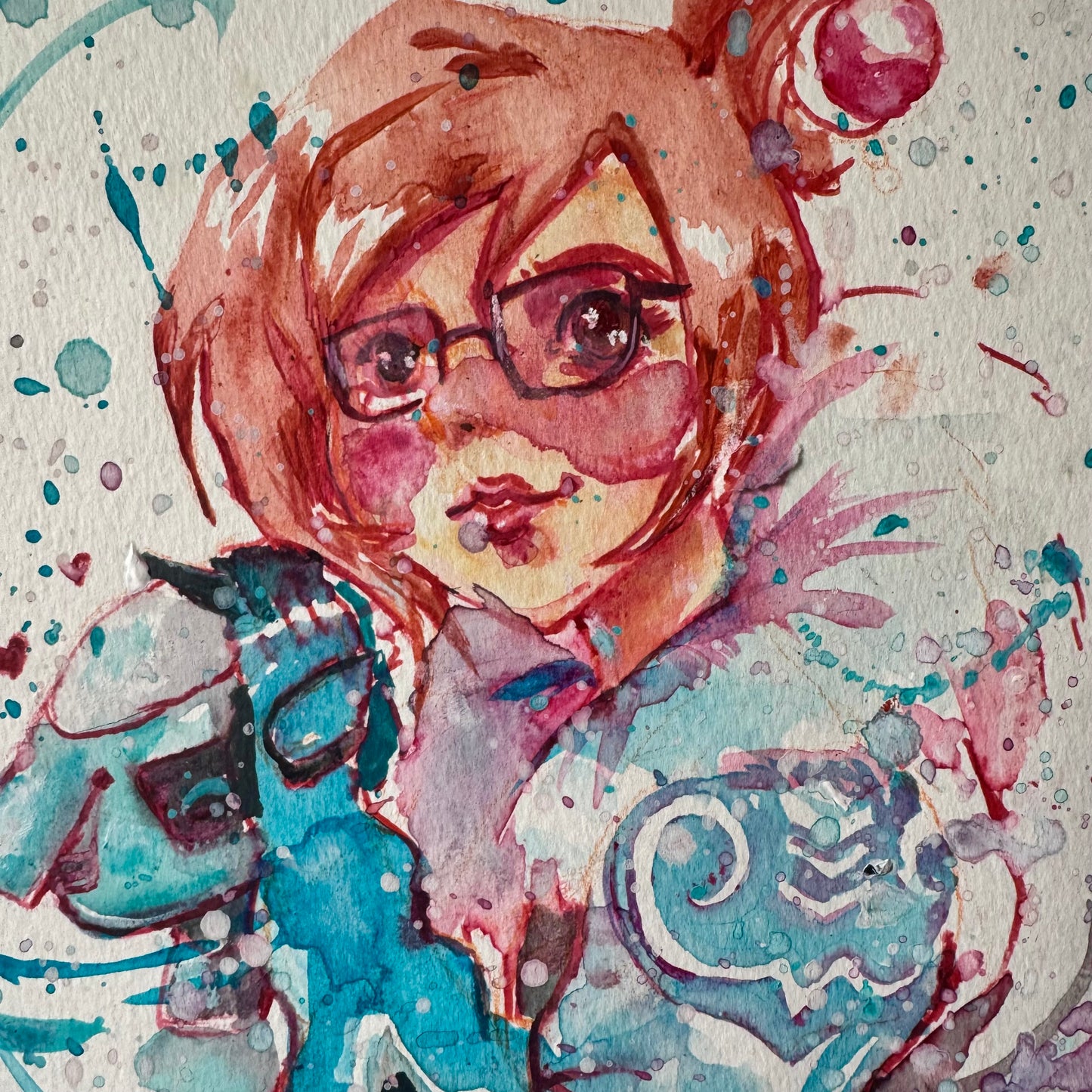 Mei snow - old original drawing collection -