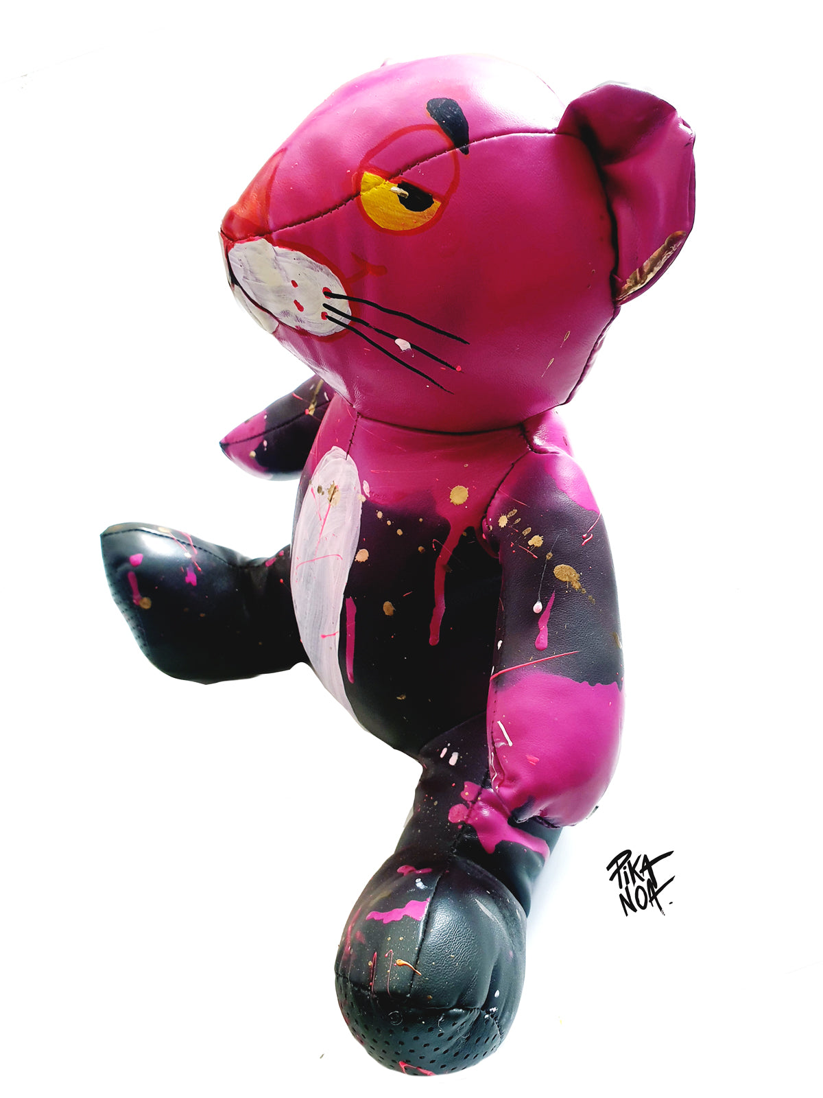 "make up Artist" Bear panthère rose